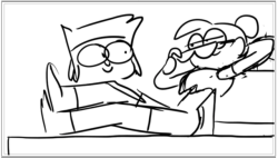 ok-ko:    OK KO! Short: “Enid” thumbnail board (summer 2015)