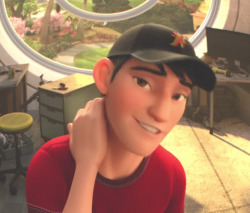 tadashi-hamada-the-nerd:*whispers* Bedroom eyes