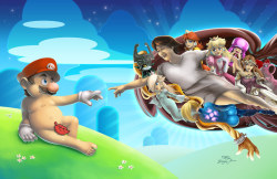dorkly:  The Creation of Mario And Miyamoto said, “Let there