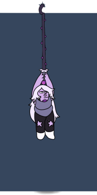  SU 30 Day Art Meme - Day 2 - Amethyst  My original idea wasn’t