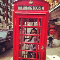 Tried to call the Doctor&hellip; I think I got the wrong box. (at London, England)