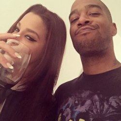 cudinews:  Abella Anderson and Kid Cudi. 