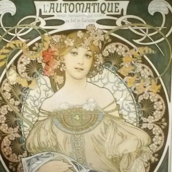 #vintage #Mucha print in the #frenchquarter of #neworleans during