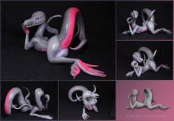 A couple of really nice salazzle figurines by Laservega on dASource