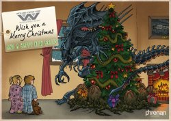 geekrest:  Weyland-Yutani Corp wishes you a Merry Christmas! 