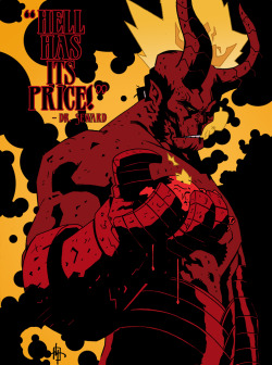 xombiedirge:  Hellboy by Job