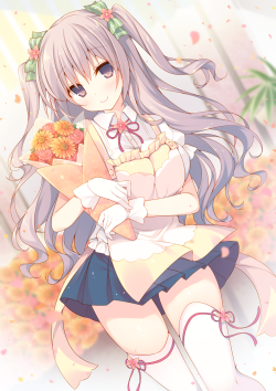 kaaaoru:  「お花屋さん」/「みこ＠２日目東M-32b」の作品