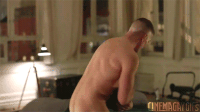 xh0nia:  cinemagaygifs:    Joseph Sikora - Power  I need the gif where he snatches the puppy backxh0nia For you :)