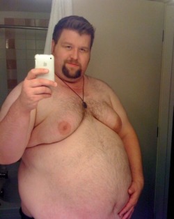never-fat-enough:  chubsearcher:  chubsearcher:  Fabulous!!!  What a belly!!!!  Very big, and VERY cute!  This guy