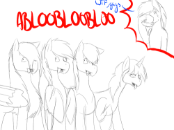 sketchynatmod:   ABLOOBLOO. RANDOMNESS WITH FRIENDS IN SKYPE.