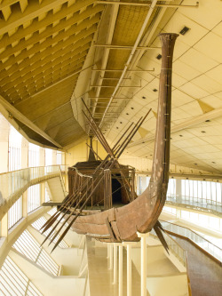 ancientart:  The Khufu ship which was buried within Khufu’s