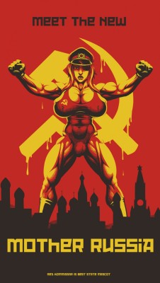 synthiavice:  Red Kommissar is best state mascot! She makes for