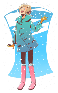 clearbay:  I imagine Haru’s first time seeing snow he got super