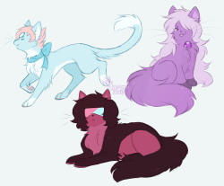 I was bored and then SU felines happened :3cedit : added rupphire