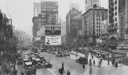 yesterdaysprint:    Broadway & 46th Street, New York, 1926