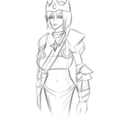 female saradomin sketch, eh?