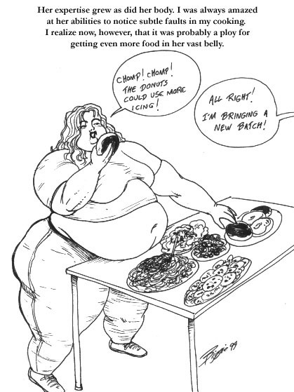 Weight gain story by Bigggie