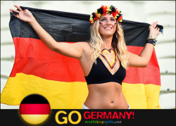 worldcup2014girls:  GO GERMANY! Support Germany against Brazil!