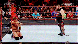 mithen-gifs-wrestling:  Kevin Owens abandons his Universal title