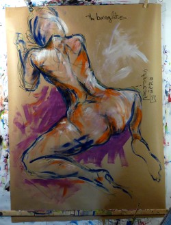 couleur-stephane:  That is 2 painting from the same pose you