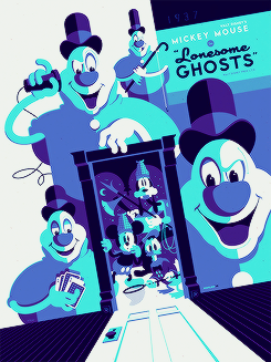 mickeyandcompany:  Disney posters by Tom Whalen 