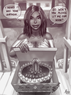 albatrossart:  Happy Birthday to me! Well, it was yesterday but