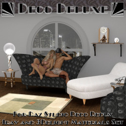  Deco Deluxe for Daz Studio’s Deco Redux brings this popular