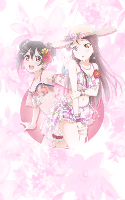aqouse:  Riko and Nico wallpapers (requested by @ljustdiegol)Like
