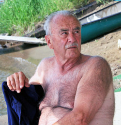 Naked Gay Grandpa