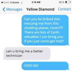 You’re stuck with her, Yellow Diamond