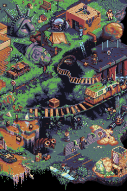 retronator: ISOcalypse by Pixel Joint Another traditional isometric