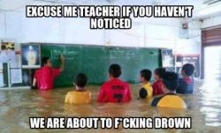….. fuck that.  I woulda told my teacher he was outta