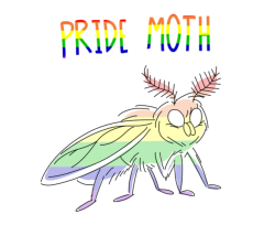 purplesce:i accidentally wrote pride moth instead of pride month