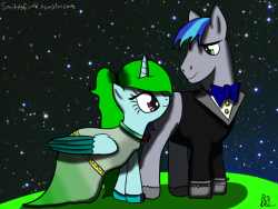 And here is the Lovely Couple Ready for Prom. Smittypony x Amy