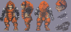 tuchanka-tales: A little reference for my Krogan Character Urdnot