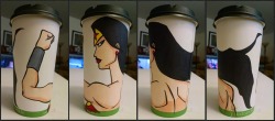 morningcoffeecupart:  My fictional crush…Wonder Woman!