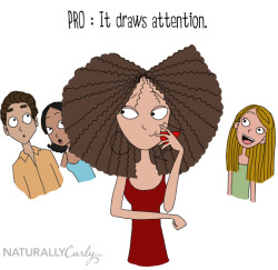 prican-lioness:  Pros and Cons of Curly Hair with Tall n Curly