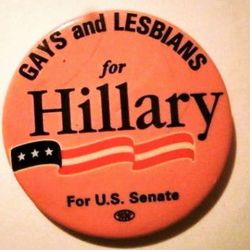 lgbt-history-archive:  “GAYS AND LESBIANS for HILLARY For U.S.