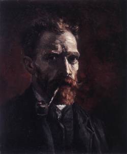 artimportant:  Vincent Van Gogh - first and final self-portraits,