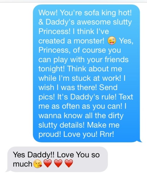 gibby666:  (Â½) Princess had fun with her friend early this morning (8/22). This group of texts ends when they started playing. ddygrl