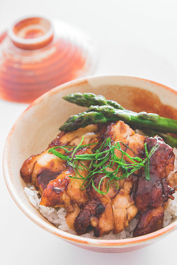 visualechoess:  Chicken Teriyaki | Source 