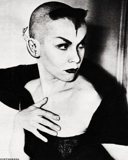 atomic-flash:  Vampira c. 1955 - Punk Before Punk