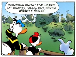 themysteryofgravityfalls:  Even Donald Duck has heard about the