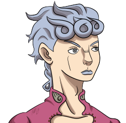 I never really drew Giorno before.