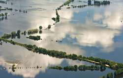 olio-ataxia:  diamonds-wood: Flooding Across Central Europe Aerial