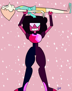 satanlivesinyourartroom:  idk ok Pearl is very done with Garnet.