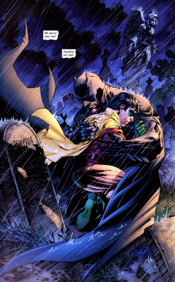 jthenr-comics-vault:  Batman & Robin by Jim Lee The only