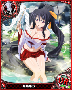 dxdmobagecards:  Highschool DxD: Akeno Himejima