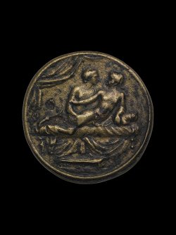 ancientpeoples:  Spintria 1st Century A.D. Roman Empire Copper