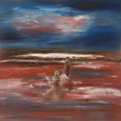 blastedheath:  Sidney Nolan (1917-1992) Swamp (Burke and Wills